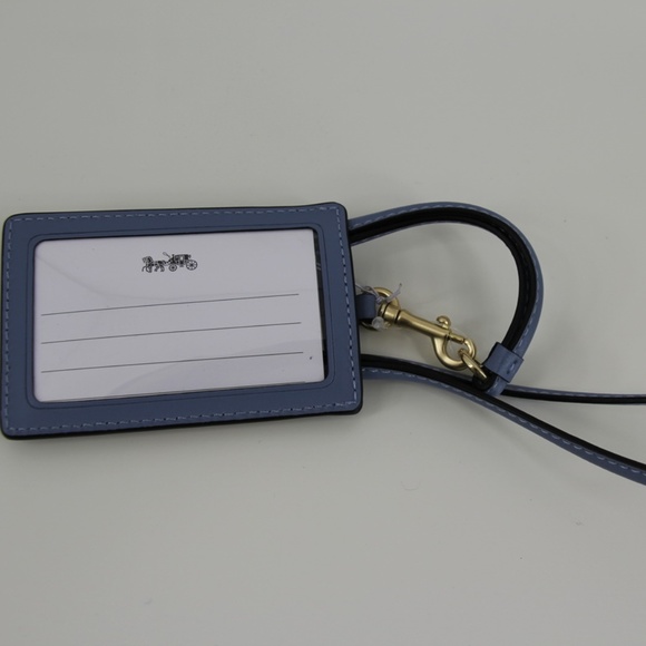 NWT Coach Signature Color block PVC Lanyard ID Bad - Picture 2 of 4